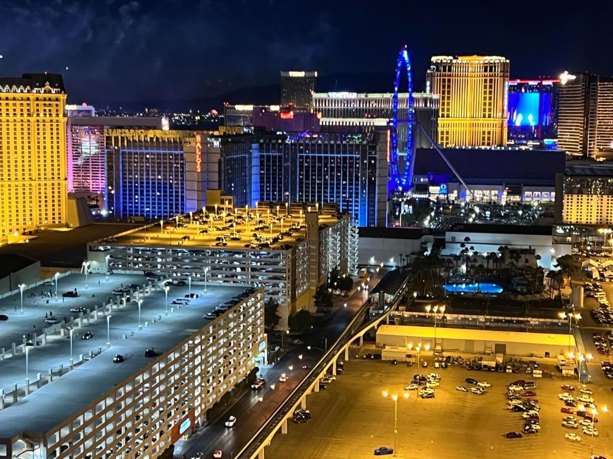 Balcony Suite Strip View Las Vegas Kültér fotó